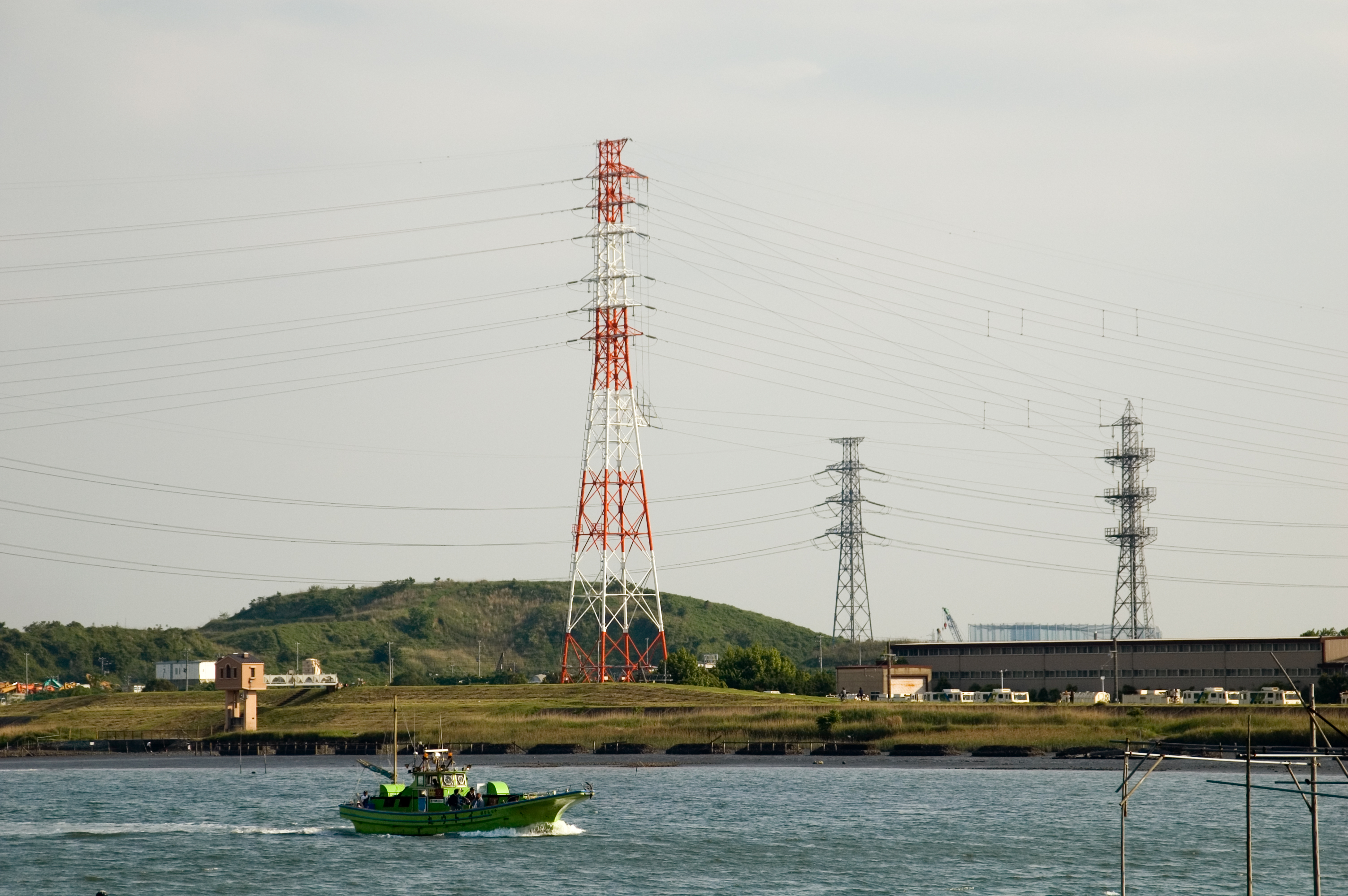 江戸川河口の市船線